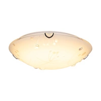 Lampa Sufitowa Maryland 1xLED Zintegrowana 1650lm 2700K 18W Chrom Metal/Biało-Przezroczyste Szkło 4374112