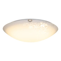 Lampa sufitowa California w zestawie 1xLED Zintegrowany 1200lm 2700K 13W Chrom Metal/Biało-Przezroczyste Szkło 4253102