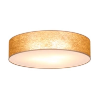 Lampa sufitowa Nevoa 4xE27 maks. 25W Biały metal/złoty klosz z tkaniny 47945802