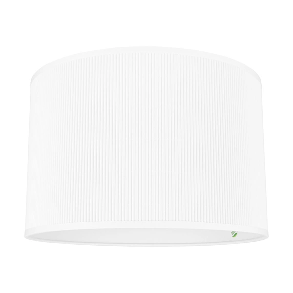 Lampshade Cylinder E27 H30 White Cellulose 100% ECO A1468