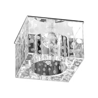 Cristaldream Zestaw Downlightów Zawiera 3xG4 LED 2,3W z zasilaczem Chromowany Metal/Szkło Przezroczyste 51333101