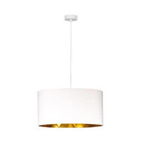 Victoria Pendant Lamp 1xE27 Max.60W White/White-Golden/White 1421802