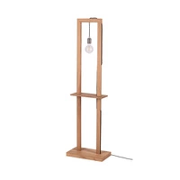 Monopod Lampa Podłogowa 1xE27 Max,15W Dąb Olejowany/Antracyt 6460174