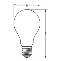 LED bulb GLS E27 230V 10W warm color 3000K