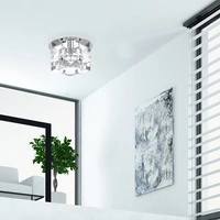 Cristaldream Zestaw Downlightów Zawiera 5xG4 LED 2,3W z zasilaczem Chromowany Metal/Szkło Przezroczyste 51295101