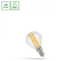 LED BALL E-14 230V 4W COG WW CLEAR SPECTRUM