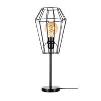 Endorfina Table Lamp 1xE27 Max.25W Black Metal/Black PVC Cable 72420104
