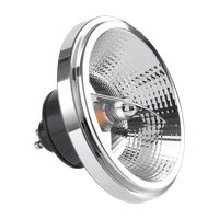 ŻARÓWKA AR111 - 10,5W GU10 4000K/ Czarny z odbłyśnikiem