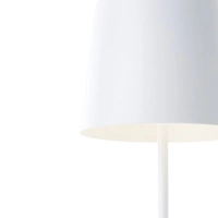 Lampa stołowa IP44 regulowana wysokość Xaana LED DIM | biały