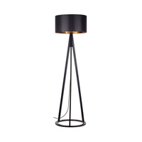 Victoria Floor Lamp 1xE27 Max.60W Black/Black-Copper/Black 6434904