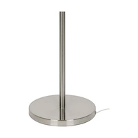 Scarlett Floor Lamp 1xE27 Max.60W Satin Metal/Transparent PVC Cable/Maroon Velvet Shade 6745027