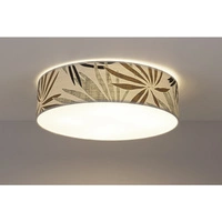 Hoja Ceiling Lamp 4xE27 Max.25W White Metal/Multicolor Wallpaper 4874802