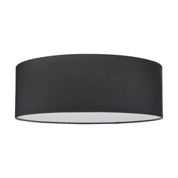 Lampa Sufitowa Josefina 3xE27 Max.25W Biały Metal/Antracytowy Klosz Tkaninowy 4783812