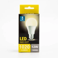 LED bulb E27 12W neutral 4000K A60