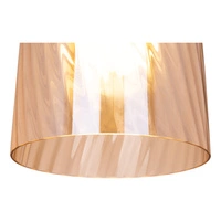 Lampa Wisząca Daga 1xE27 Max.60W Chrom Metal/Przezroczyste Szkło 1677128