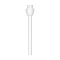 Amor Floor Lamp 1xE27 Max.60W White Metal/Transparent PVC Cable/Gray Fabric Shade 6010202910511