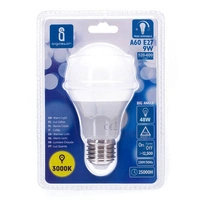 LED bulb E27 dimmable DIMM A5 A60 9W 3000k | warm