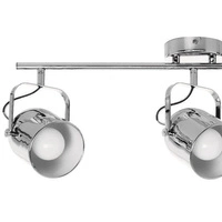 INGA ceiling strip lamp 3 pt chrome 2741428