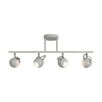 Lampa Sufitowa Lea 4xGU10 Max.50W Chrom Metal/Biały Metal 5019402