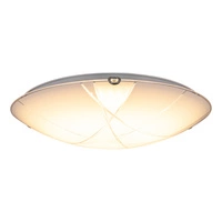 Lampa sufitowa Dakota w zestawie 1xLED Zintegrowany 2600lm 2700K 30W Chrom Metal/Biało-Przezroczyste Szkło 4395112