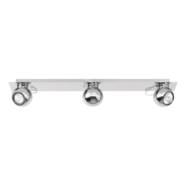 Lampa sufitowa Sergio w zestawie 3xGU10 Maks. 50W Chromowany metal 2585328