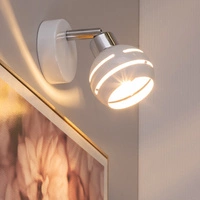 Kinkiet Selma 1xG9 Max.28W Chrom Metal/Biały Metal 2745102