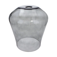 Lampa wisząca Juba 3xE27 Max.60W Czarny metal/Czarny kabel PCV/Dymone szkło 5500062