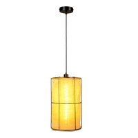 Lampa Wisząca Marinero 1xE27 Max.15W LED Czarny Metal/Czarny Kabel Tkaninowy/Beżowy Lniany Klosz 184119104