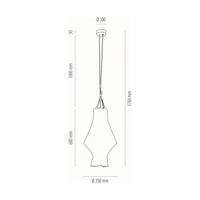 Reve Lampa Wisząca 1xE27 Max.15W LED Dąb Olejowany/Kremowy 18117174