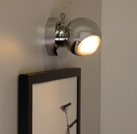 Sergio Wall Lamp Incl. 1xGU10 Max.50W Chrome Metal 2585128