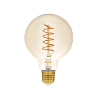 Decorative light bulb 4W E27 G95 sphere warm color 2700K EKZA3614