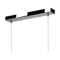 Dove Pendant Lamp 2xE27 Max.40W Chrome Metal/Transparent PVC Cable/Gray Fabric Shade 17390228