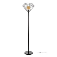 Raquelle Lampa Podłogowa 1xE27 Max.60W Czarny/Czarny PVC 12470104
