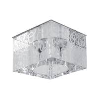 Cristaldream Zestaw Downlightów Zawiera 3xG4 LED 2,3W z zasilaczem Chromowany Metal/Szkło Przezroczyste 51213501
