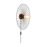 Antonella Wall lamp 1xE27 Max.25W Black 289249104