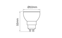 Żarówka LED GU10 7W ciepła 2700K Ledline 630Lm