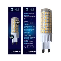 Żarówka LED 8W G9 barwa neutralna 4000K EKZA343