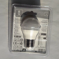 Żarówka kulka G45 E27 6W zimna 6400K