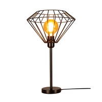 Raquelle Table Lamp 1xE27 Max.25W Black Metal/Black PVC Cable 72470104