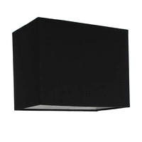 Lampa ścienna Relax 1xE27 maks. 25W zaw. 1xLED Zintegrowany 110lm 4000K 2,5W Chrom Metal/Czarny Klosz z tkaniny 5732128
