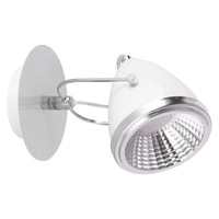 Oliver Wall Lamp Incl. 1xGU10 LED 5,5W Chrome Metal/White Metal 5109102