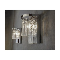 Kinkiet w stylu glamour LUXORIA kryształki 9018128