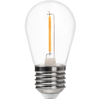 Żarówka Filamentowa E27 LED, 1W, ST45, barwa ciepła 2700K, EKZF9139