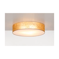 Nevoa Ceiling Lamp 4xE27 Max.25W White Metal/Gold Fabric Shade 47945802