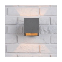 Kinkiet Blokowy 1xG9 Max.28W Szary Beton 2255136
