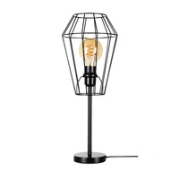 Endorfina Table Lamp 1xE27 Max.25W Black Metal/Black PVC Cable 72420104