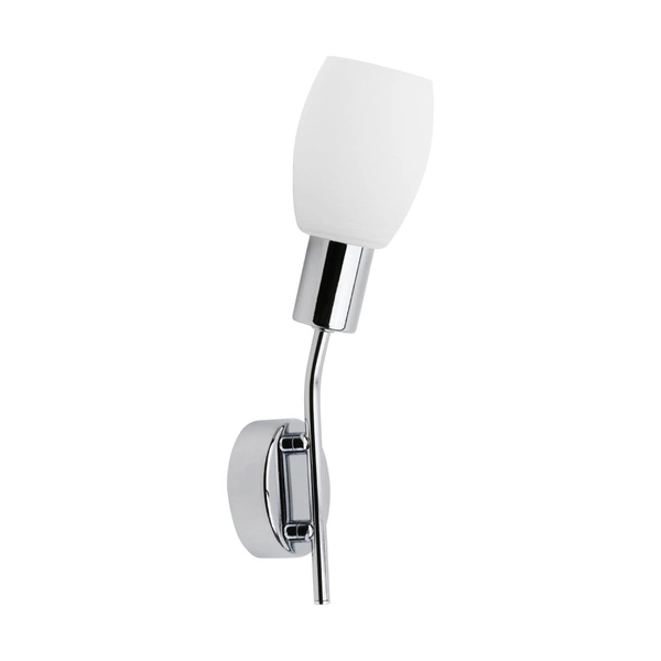 Tosca Wall Lamp 1xE14 Max.40W Chrome Metal/White Glass 9033128