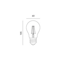 Żarówka FILAMENT LED E27 11,5W neutralna 4000K bańka