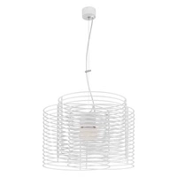 Ringo Pendant Lamp 1xE27 Max.60W Steel Metal/White Metal 1030227