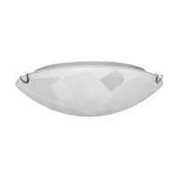 Lampa sufitowa Chicago w zestawie 1xLED 1650lm 2700K 18W Chrom Metal/Biało-Przezroczyste Szkło 4224112